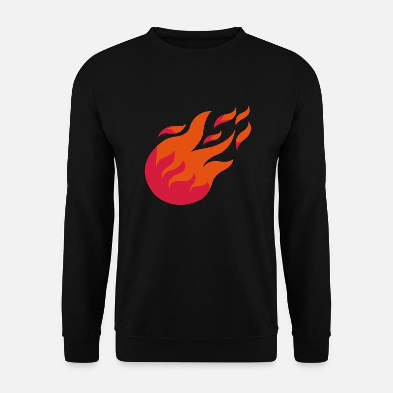 fireball_2 - Unisex Pullover - Schwarz