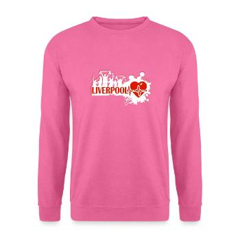 Liverpool Sport Fan Motive - Unisex Sweatshirt - pink - Front