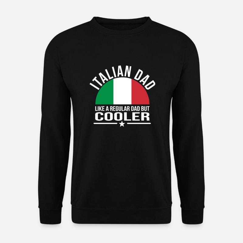 Italien Vater Geschenk - Unisex Pullover - Schwarz