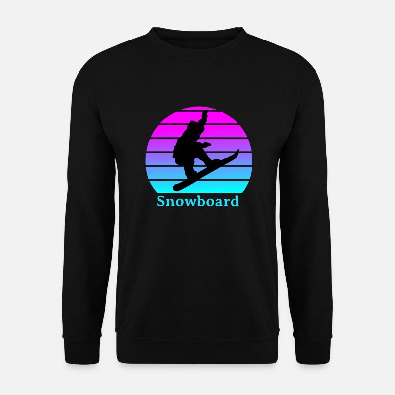Snowboard - Unisex Sweatshirt - black