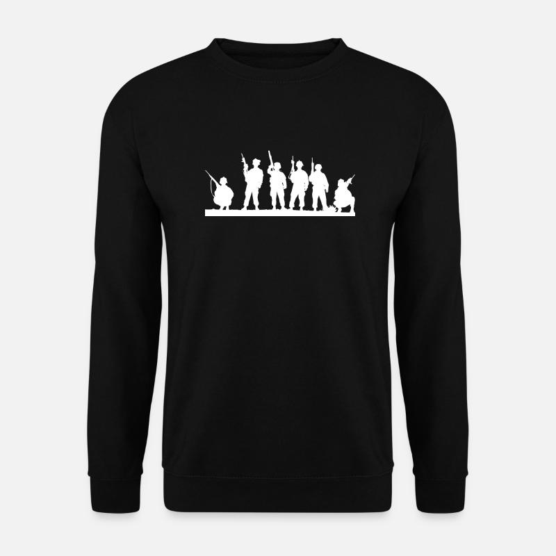 Our Soldiers - Unisex Pullover - Schwarz