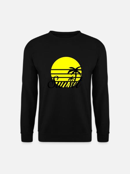 Sunset - Unisex Sweatshirt - black