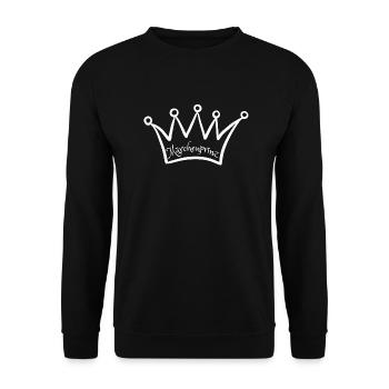 Märchenprinz - Unisex Pullover - Schwarz - Vorne - Alina (178cm) & Michal (187cm)
