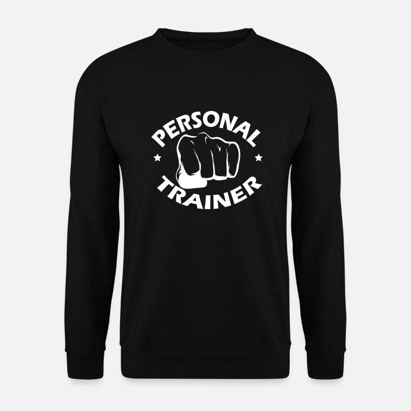 Zertifizierter Personal Trainer, Personal Trainer, GYM - Unisex Pullover - Schwarz