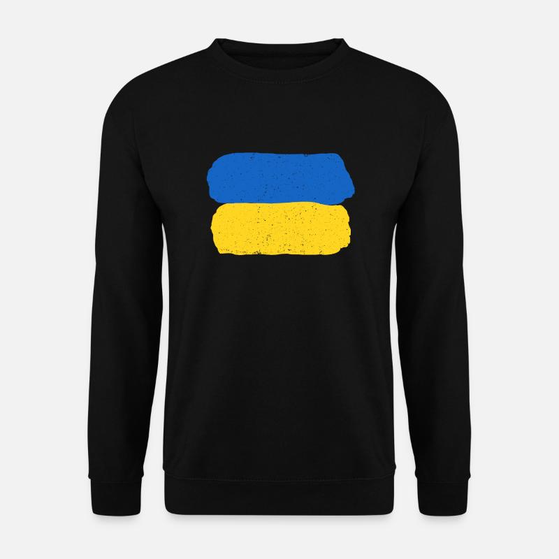Stay with Ukraine - Unisex Pullover - Schwarz