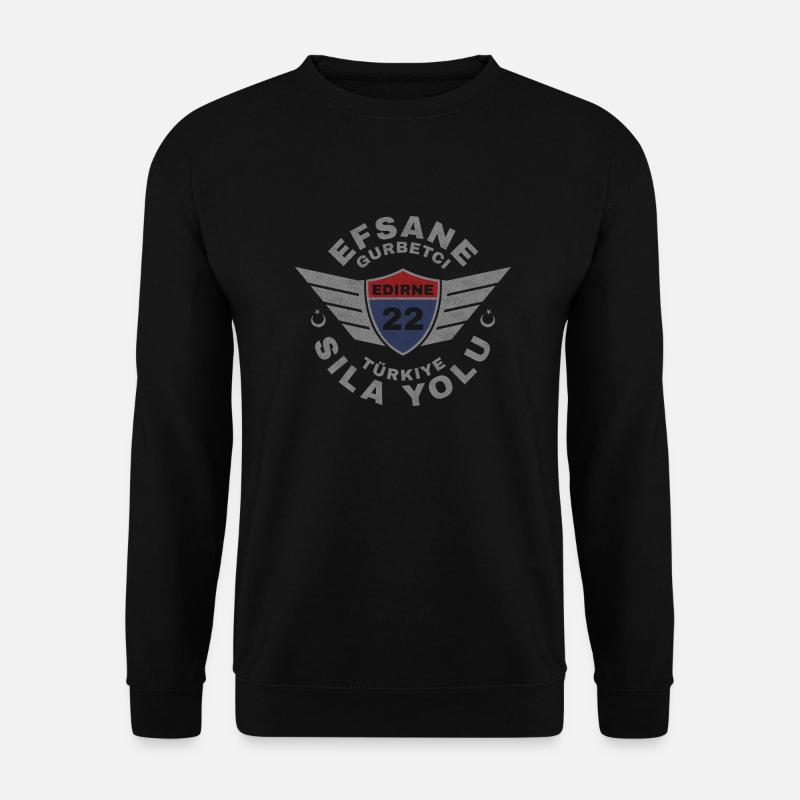 Edirne - Unisex Pullover - Schwarz