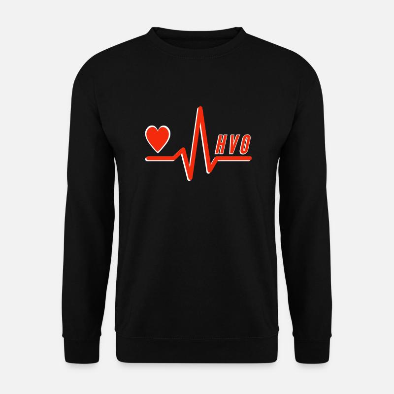 Helfer vor Ort - HVO - First Responder - Unisex Pullover - Schwarz