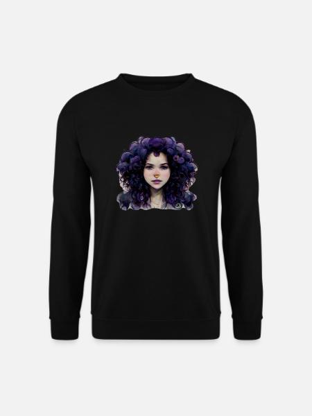 Violet - Unisex Sweatshirt - black