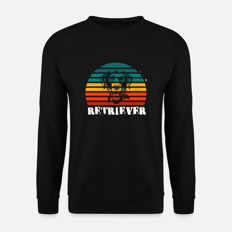 Apportierhund - Unisex Pullover - Schwarz