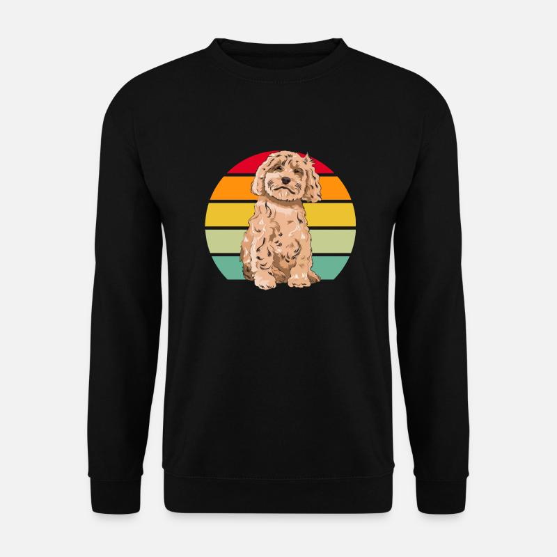Cockapoo Dog - Unisex Sweatshirt - black