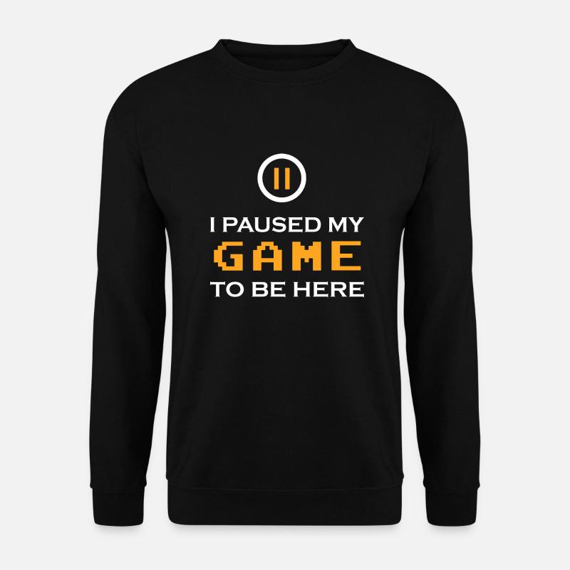Game Gaming PC - Unisex Pullover - Schwarz