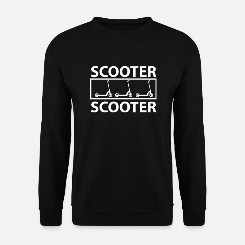 E-Scooter E-Roller Scooter - Sweat-shirt Unisexe - noir