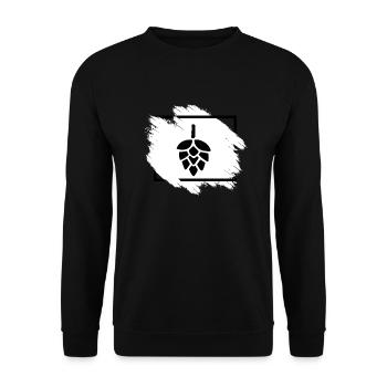 Bier Wein Whiskey Schnaps Alkohol - Unisex Pullover - Schwarz - Vorne - Alina (178cm) & Michal (187cm)