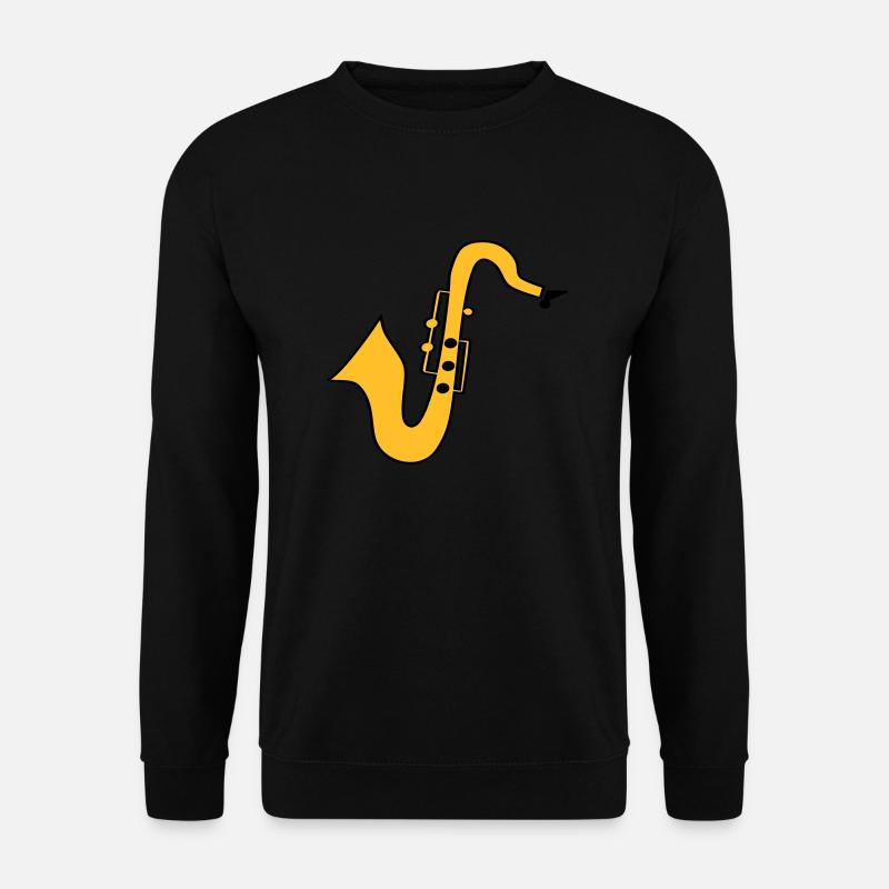 Saxophone - Unisex Sweatshirt - black