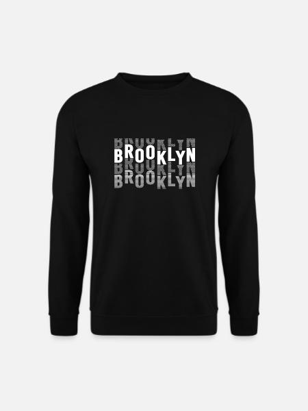 BROOKLYN - Sweat-shirt Unisexe - noir