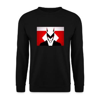 Devil in the details - Unisex Sweatshirt - black - Front - Alina (178cm) & Michal (187cm)