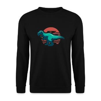 Sauve qui peut - Sweat-shirt Unisexe - noir - Devant - Alina (178cm) & Michal (187cm)