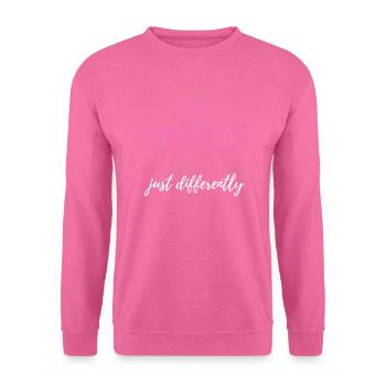 Soyez vous-même, mais différemment - Sweat-shirt Unisexe - rose - Devant
