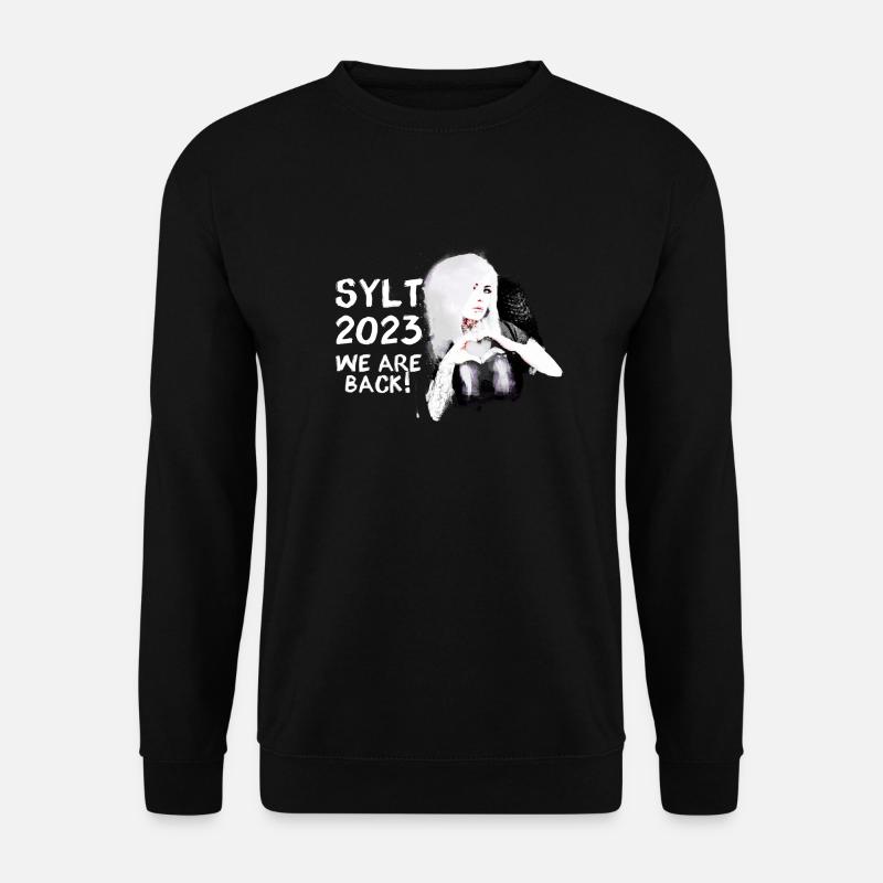 punks,sylt,ticket,punk,tauben,graffiti,emo - Unisex Sweatshirt - black