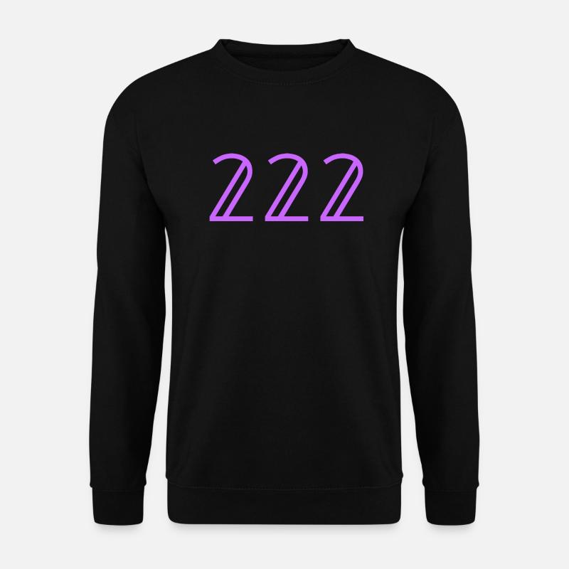 Engelszahlen |222|. - Unisex Pullover - Schwarz