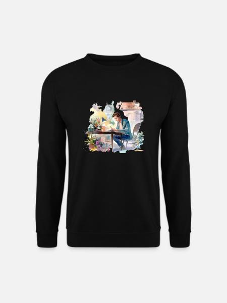 Alone without you - Unisex Sweatshirt - black