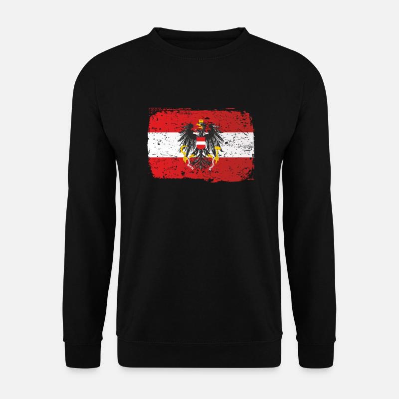 Austria Austria - Gift - Unisex Sweatshirt - black
