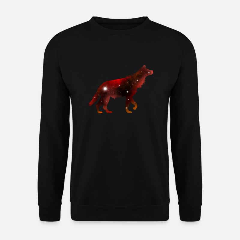 Galaxy Hyena - Unisex Sweatshirt - black