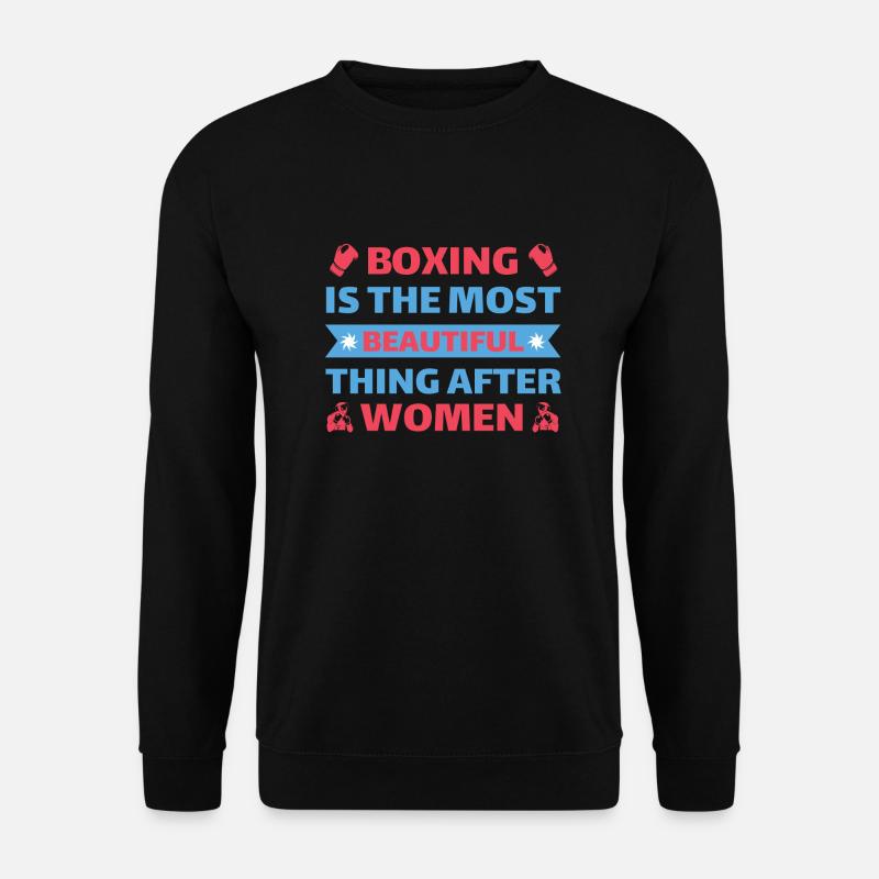 Boxing Threads 5 - Unisex Pullover - Schwarz