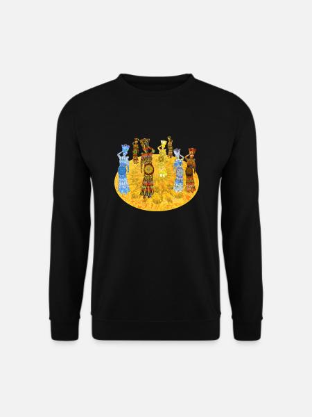Tanzanian Lady 2023 01 - Unisex Sweatshirt - black