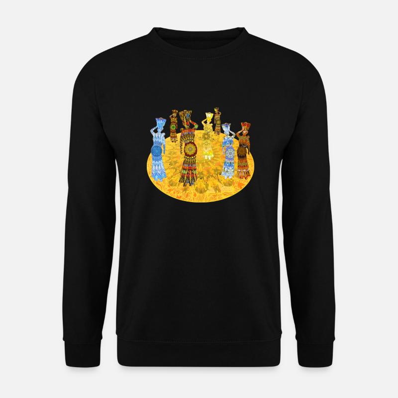 Tanzanian Lady 2023 01 - Unisex Sweatshirt - black