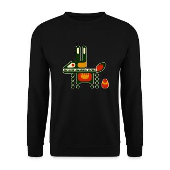 Easter 1978 - Unisex Sweatshirt - black - Front - Alina (178cm) & Michal (187cm)