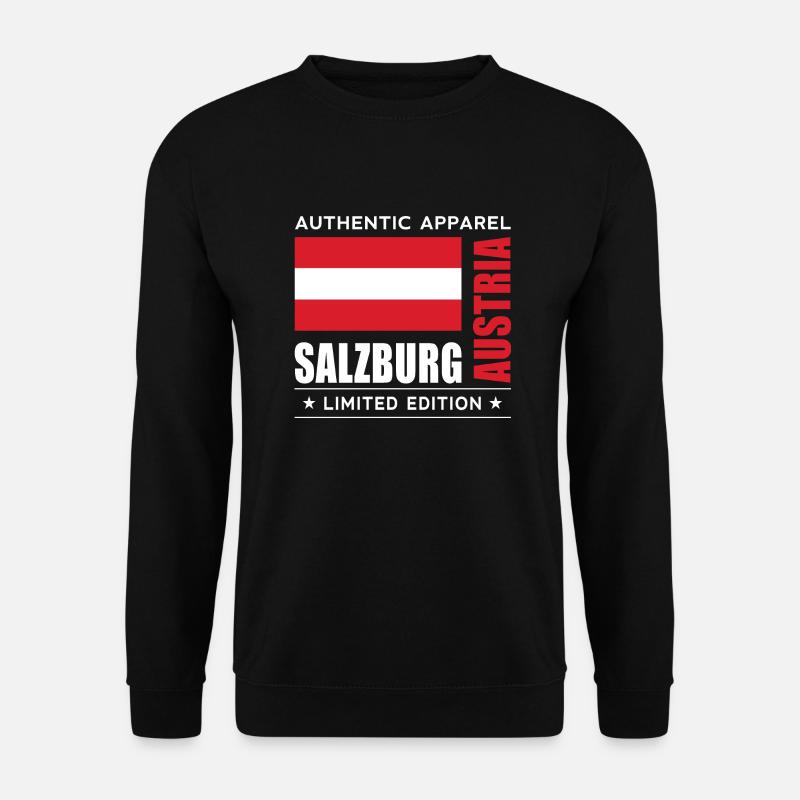 Austria - Unisex Pullover - Schwarz