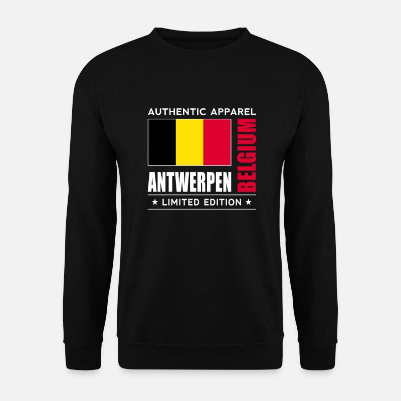 Antwerpen - Unisex Pullover - Schwarz