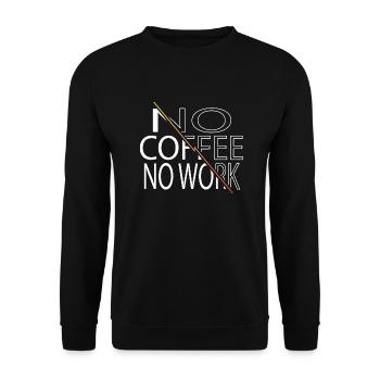 funny sayings drinking cool birthday present idea - Unisex Pullover - Schwarz - Vorne - Alina (178cm) & Michal (187cm)