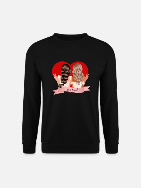 Beste Freunde - Unisex Pullover - Schwarz