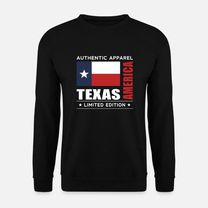 Texas - Unisex Pullover - Schwarz