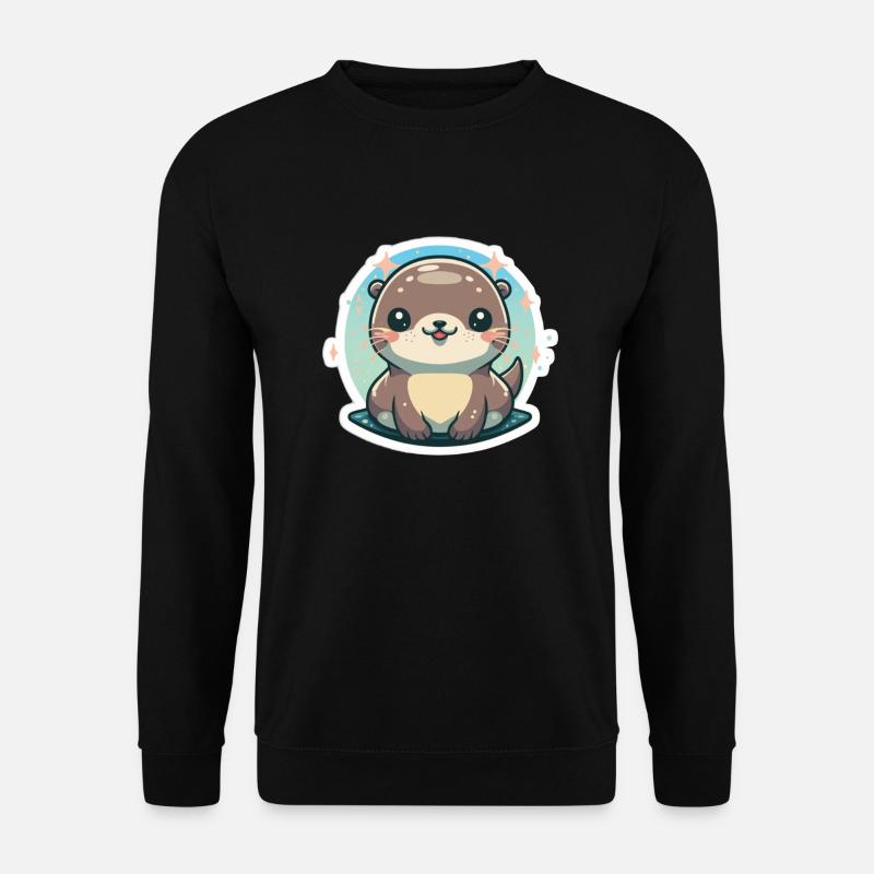 Seelöwen-Liebhaber - Unisex Pullover - Schwarz