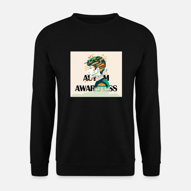 Autism awareness. - Unisex Sweatshirt - black