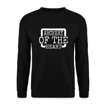self-love archery clubs present birthday marriage - Unisex Pullover - Schwarz - Vorne - Alina (178cm) & Michal (187cm)