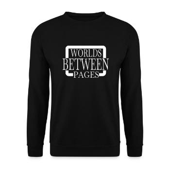 Reading Awesome Cool Present Escaping Reality - Unisex Sweatshirt - black - Front - Alina (178cm) & Michal (187cm)