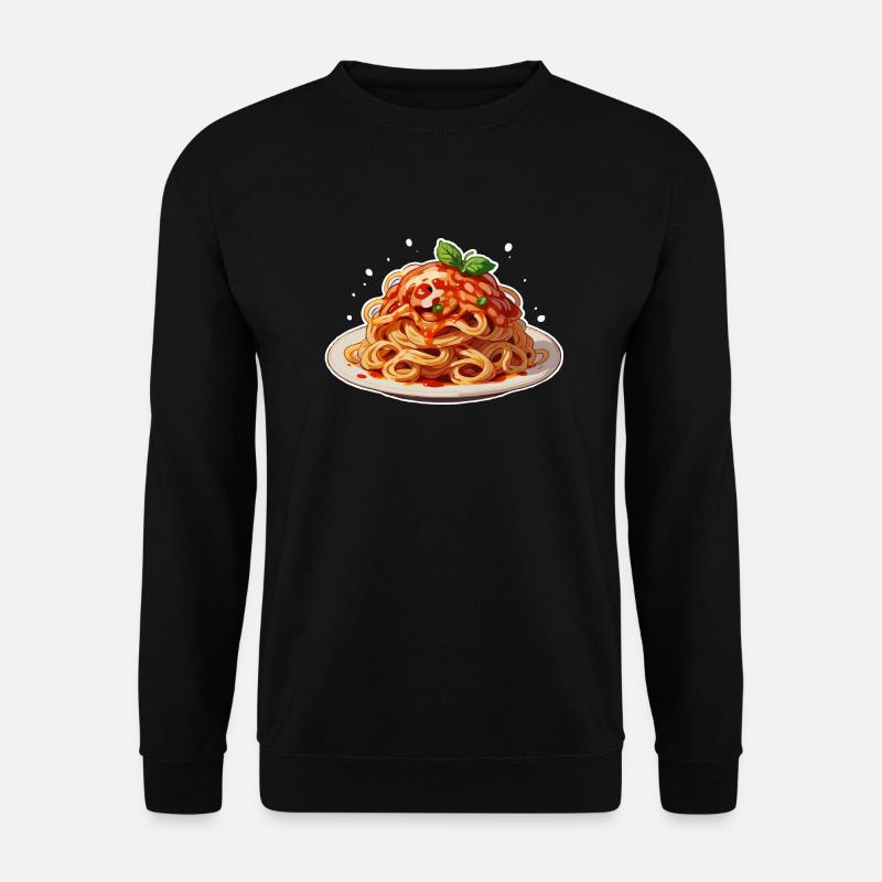 Spaghetti - Unisex Pullover - Schwarz