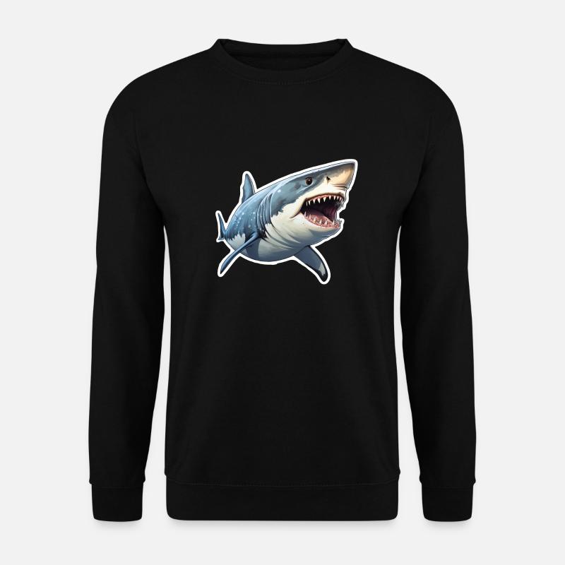 Hai - Unisex Pullover - Schwarz