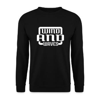 personal freedom gift self-expression bday - Unisex Sweatshirt - black - Front - Alina (178cm) & Michal (187cm)