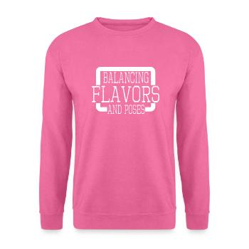 birthday culinary delights happy - Unisex Sweatshirt - pink - Front