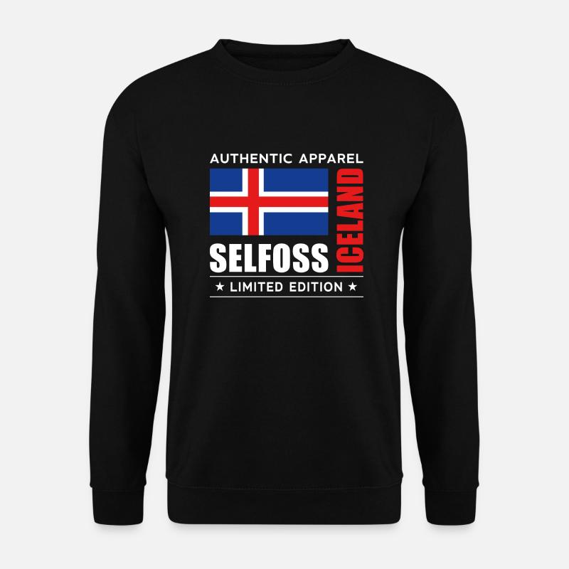 Selfoss - Unisex Sweatshirt - black