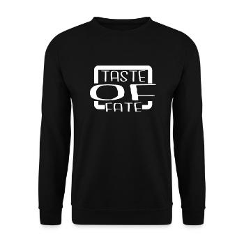 Cool Happy Culinary Masterpieces - Unisex Sweatshirt - black - Front - Alina (178cm) & Michal (187cm)