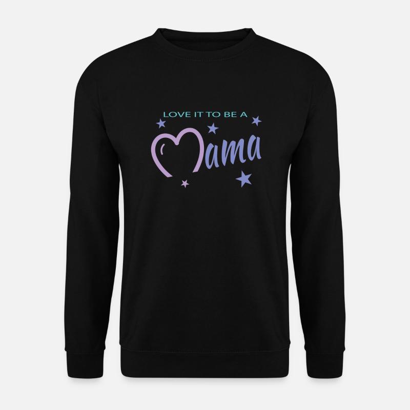 Mama - Unisex Pullover - Schwarz