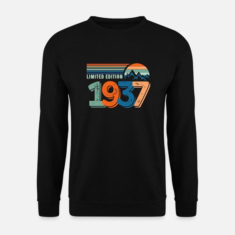 Limitierte Auflage 1937 - Unisex Pullover - Schwarz