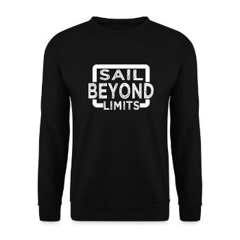 Adventure Enthusiasts Awesome Adventure Travel - Unisex Sweatshirt - black - Front - Alina (178cm) & Michal (187cm)
