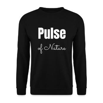 Trekking en pleine nature À la découverte de la nature sauvage - Sweat-shirt Unisexe - noir - Devant - Alina (178cm) & Michal (187cm)